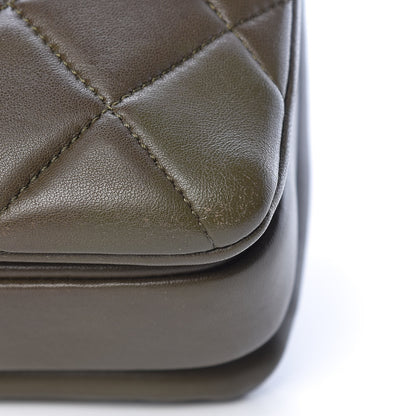Chanel Lambskin Quilted Small Trendy CC Dual Handle Flap Bag Khaki 13 of 14