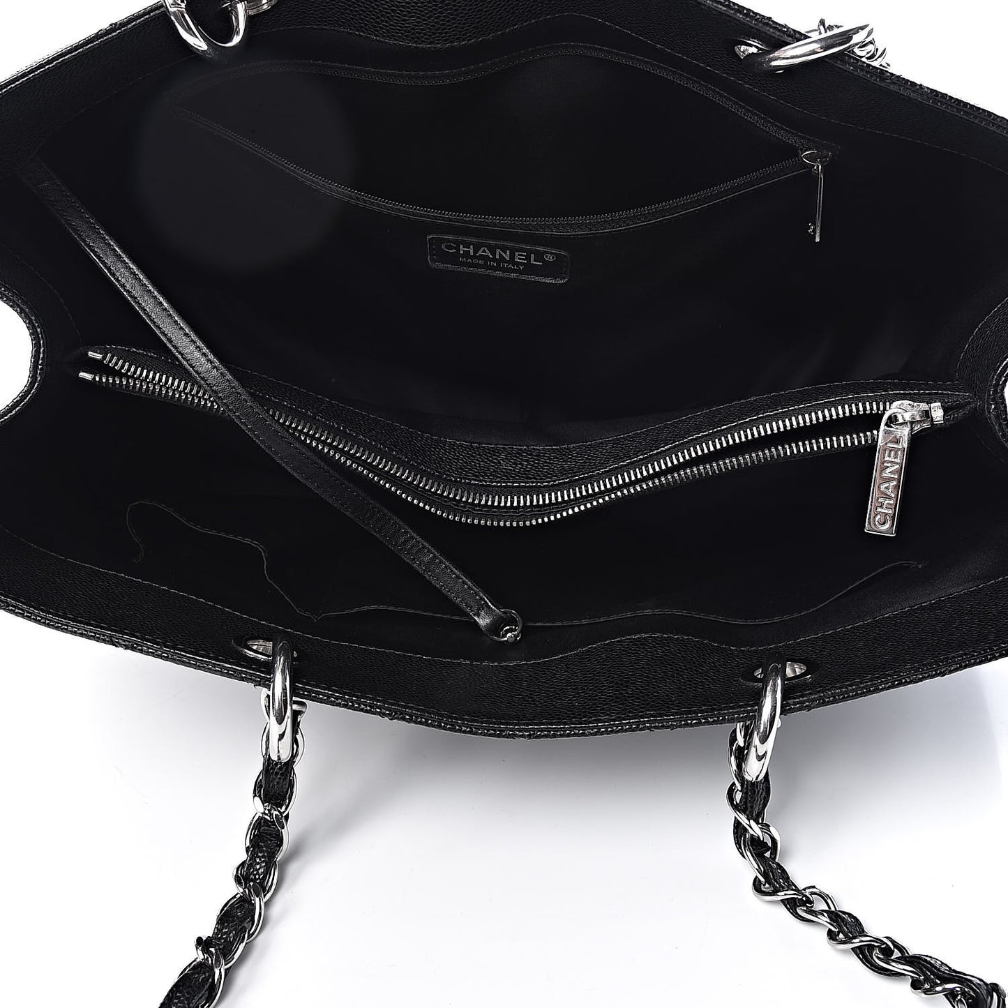 Caviar Quilted XL Grand Shopping Tote GST Black