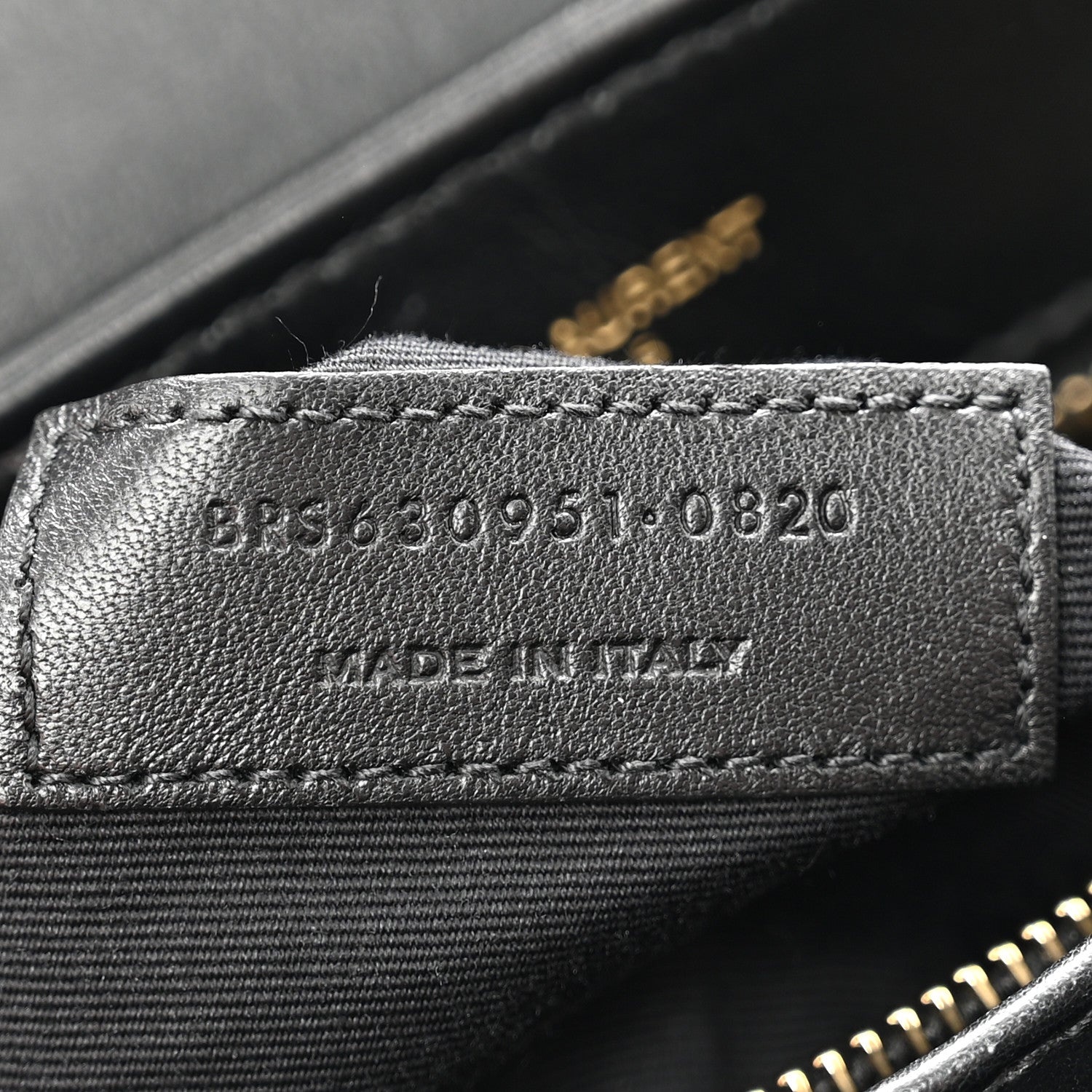Saint Laurent SAINT LAURENT Calfskin Y Quilted Monogram Toy Loulou Crossbody Bag Black 8 of 13