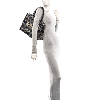 Christian Dior Oblique Medium Book Tote Blue Multicolor 2 of 10