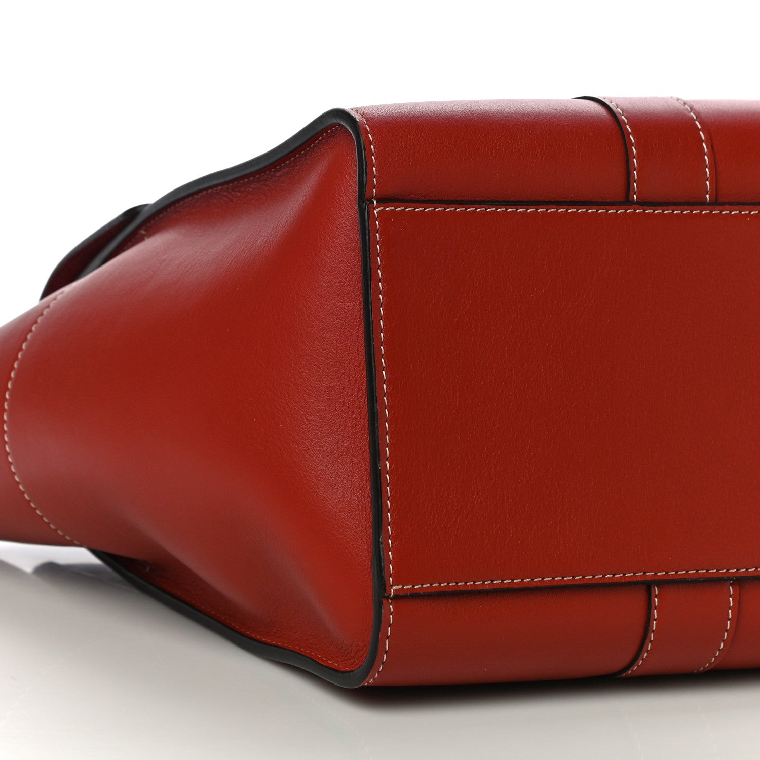 Mulberry Silky Calfskin New Bayswater Rust 7 of 8