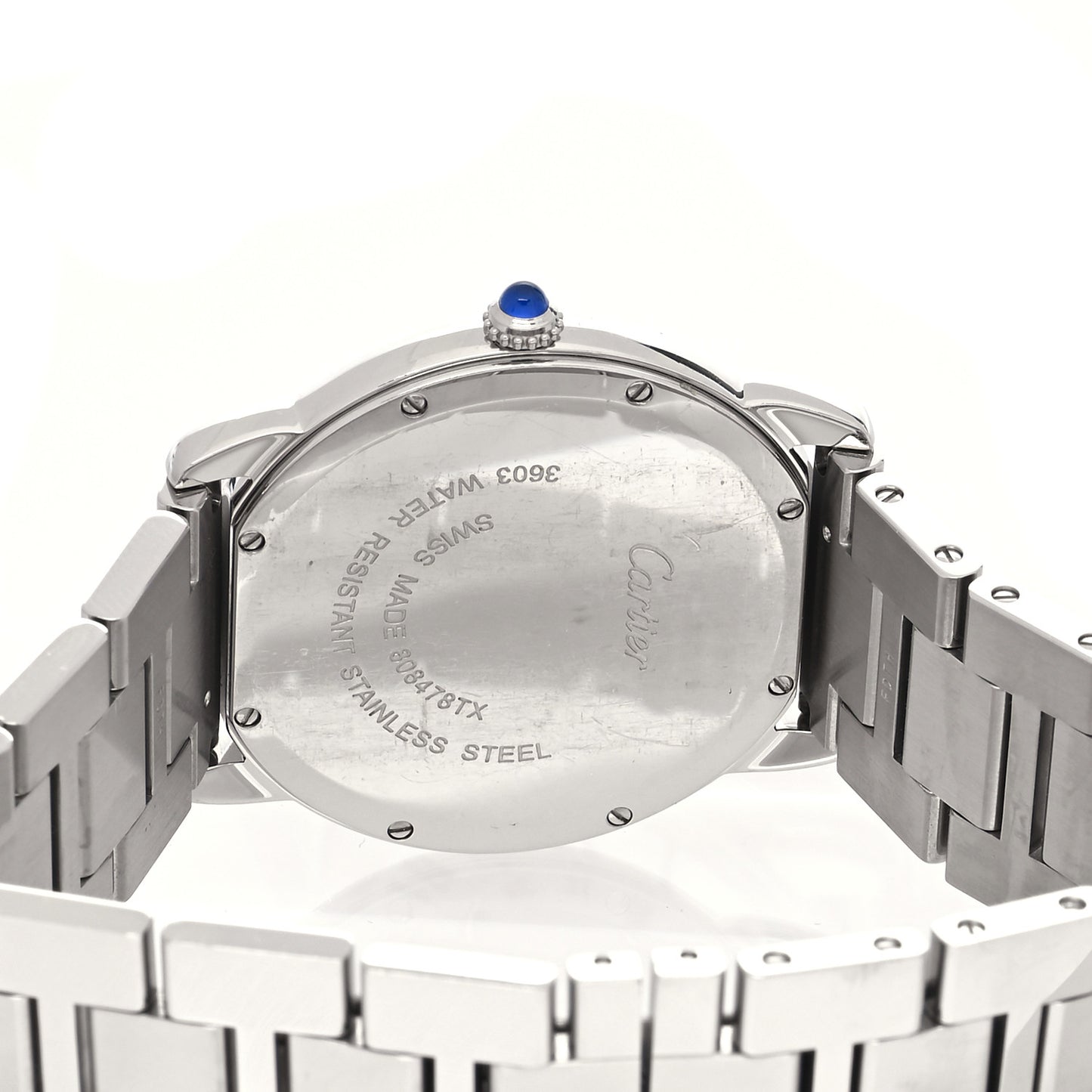 Stainless Steel 36mm Ronde Solo Quartz Watch