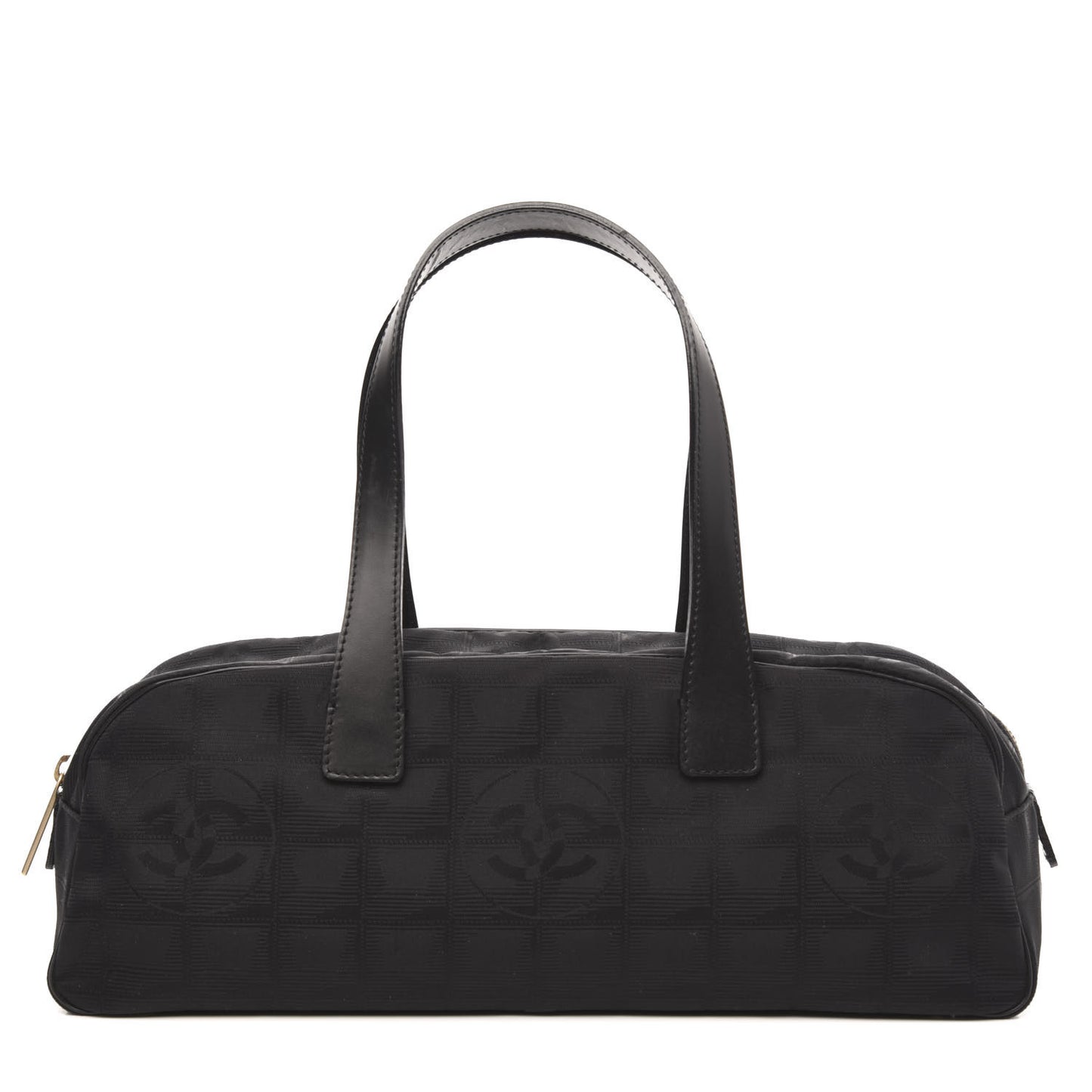 Nylon Travel Bowler Black