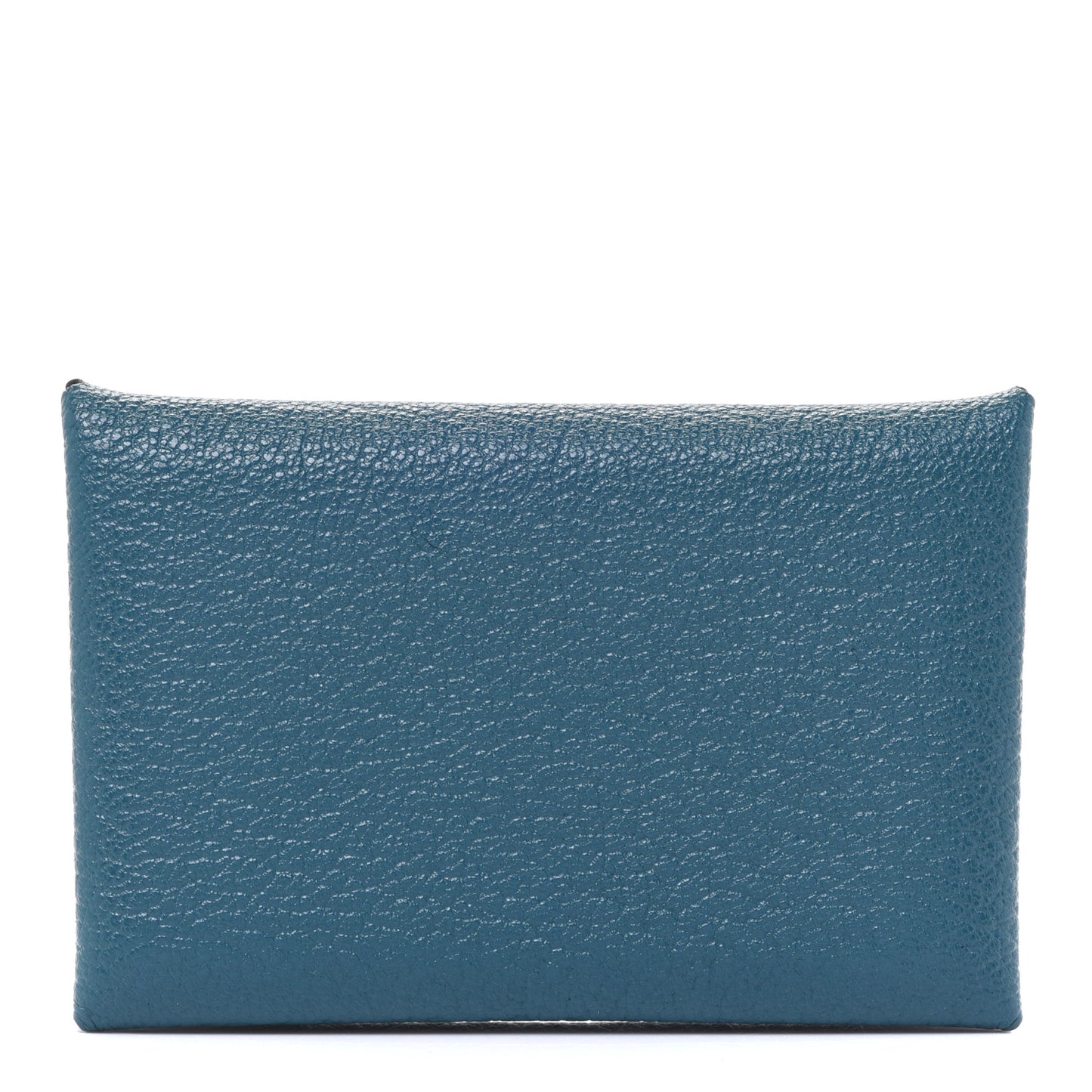Chevre Mysore Calvi Card Case Vert Bosphore