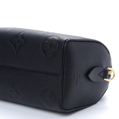 Louis Vuitton Empreinte Monogram Giant Speedy Bandouliere 20 Black 8 of 8
