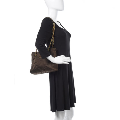 Prada Tessuto Nylon Catena Shoulder Bag Muschio 2 of 10