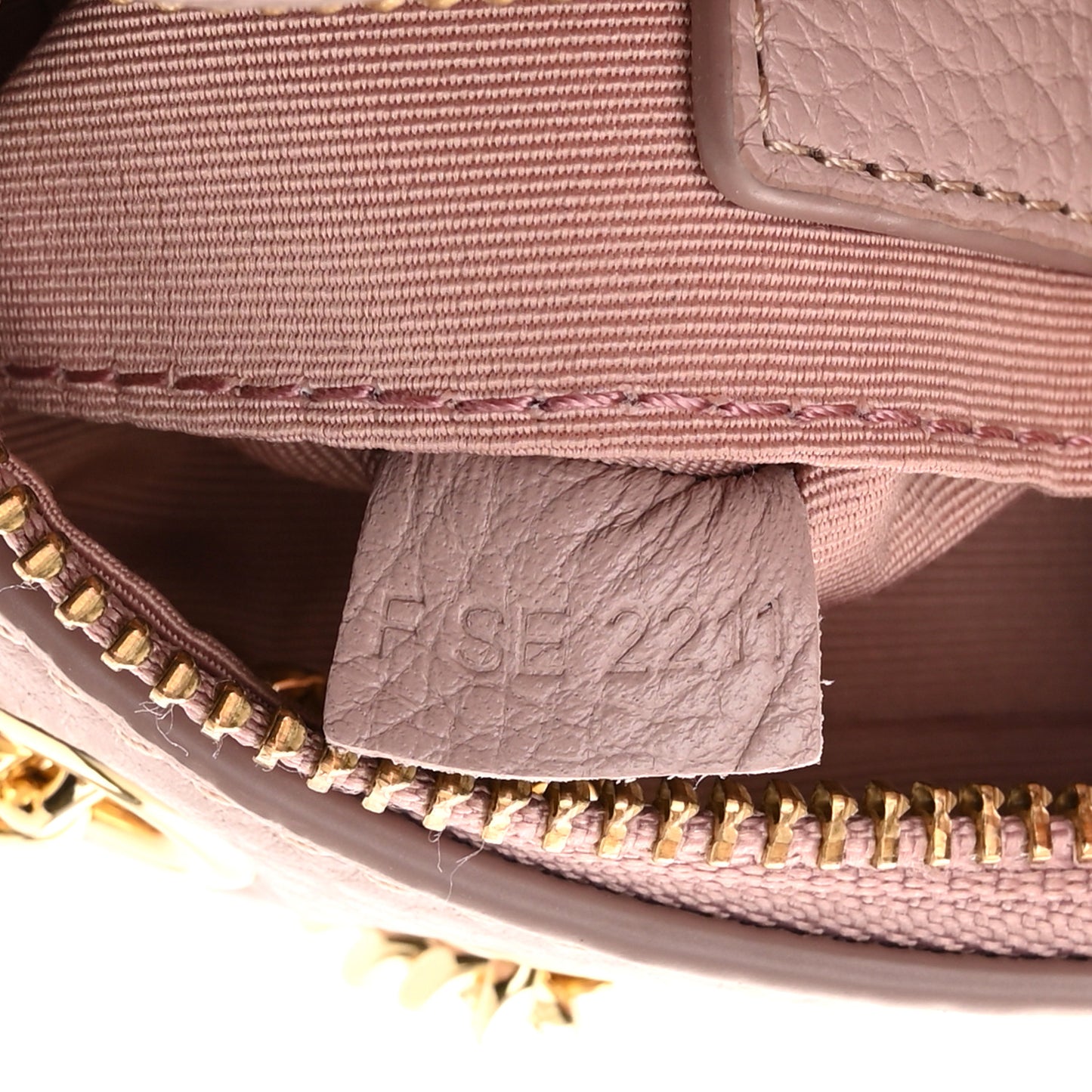 Grained Calfskin The Glam Shot 17 Crossbody Pink