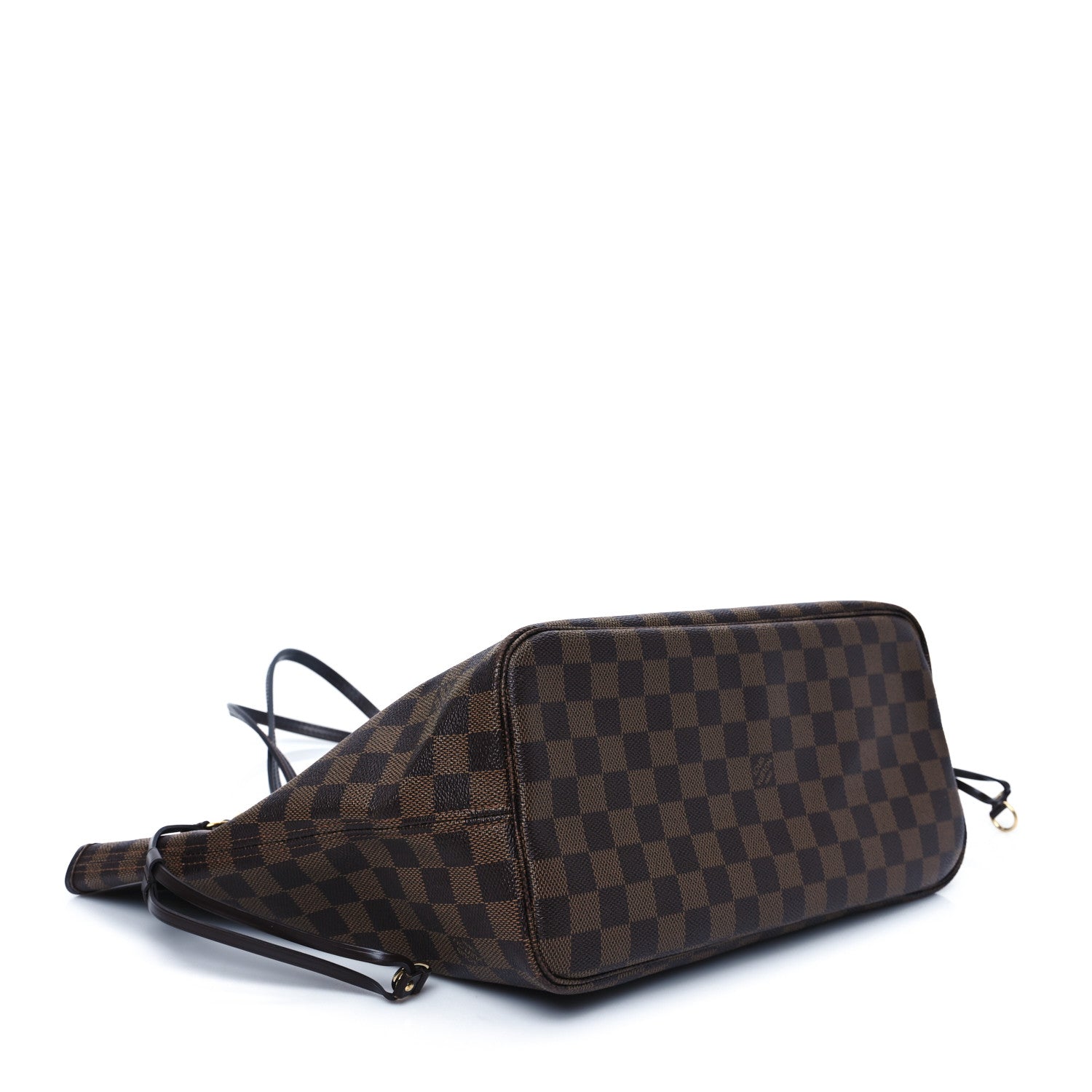 Louis Vuitton Damier Ebene Neo Neverfull MM Rose Ballerine 4 of 11