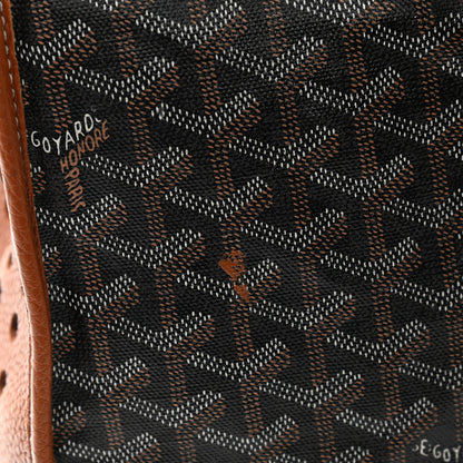 Goyard Goyardine Sac Hardy Pet Carrier PM Black Gold 22 of 22