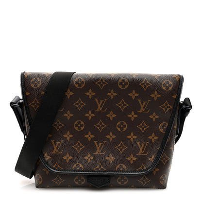 Louis Vuitton Monogram Macassar Magnetic Messenger 1 of 9