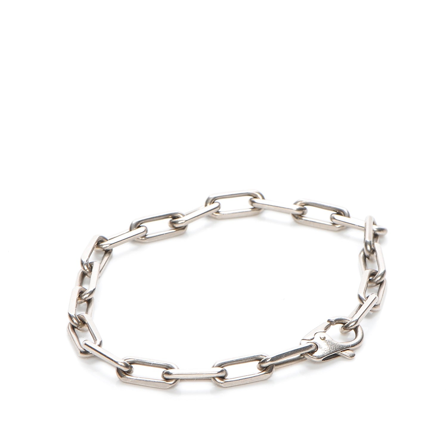 Cartier 18K White Gold Santos de Bracelet 3 of 6