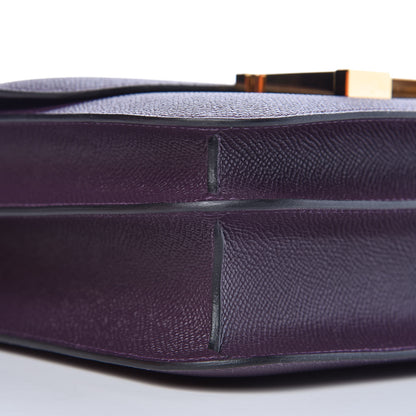 Hermes Epsom Constance 24 Raisin 21 of 23