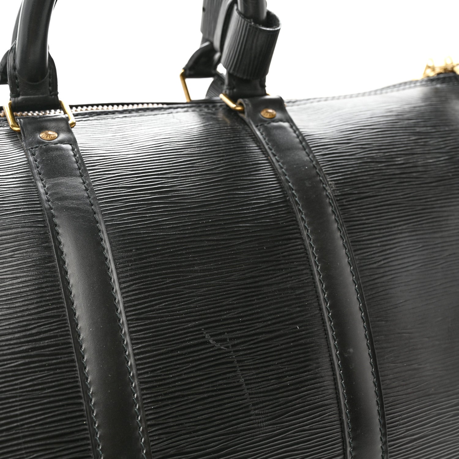 Louis Vuitton Epi Keepall 45 Black 15 of 19