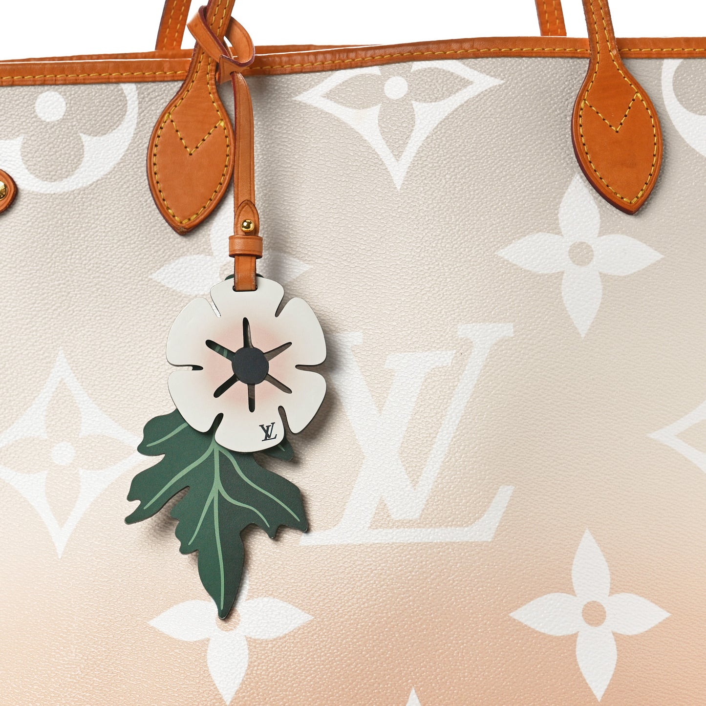 Monogram Giant By The Pool Neverfull MM Brume