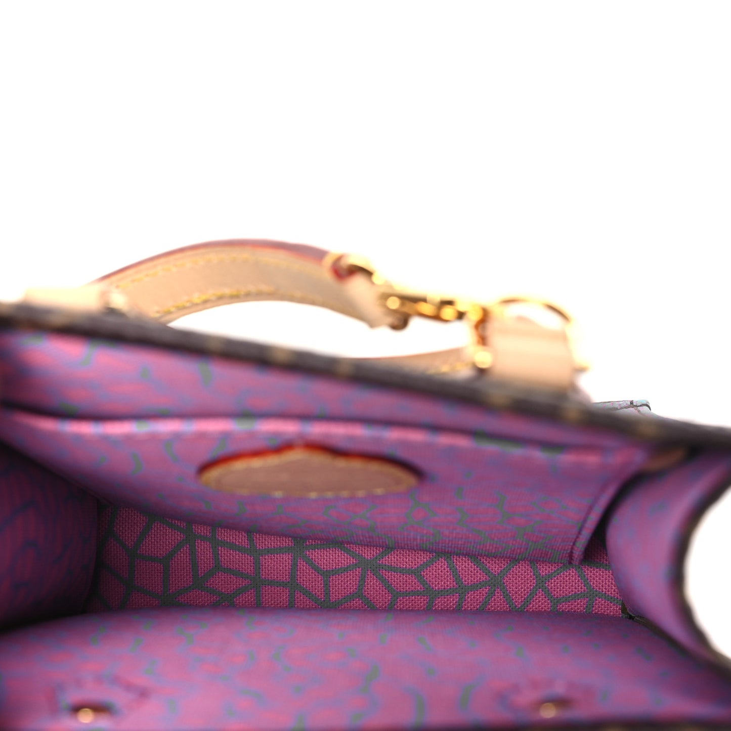LOUIS VUITTON LV X YK Monogram Pumpkin Petit Sac Plat Multicolor