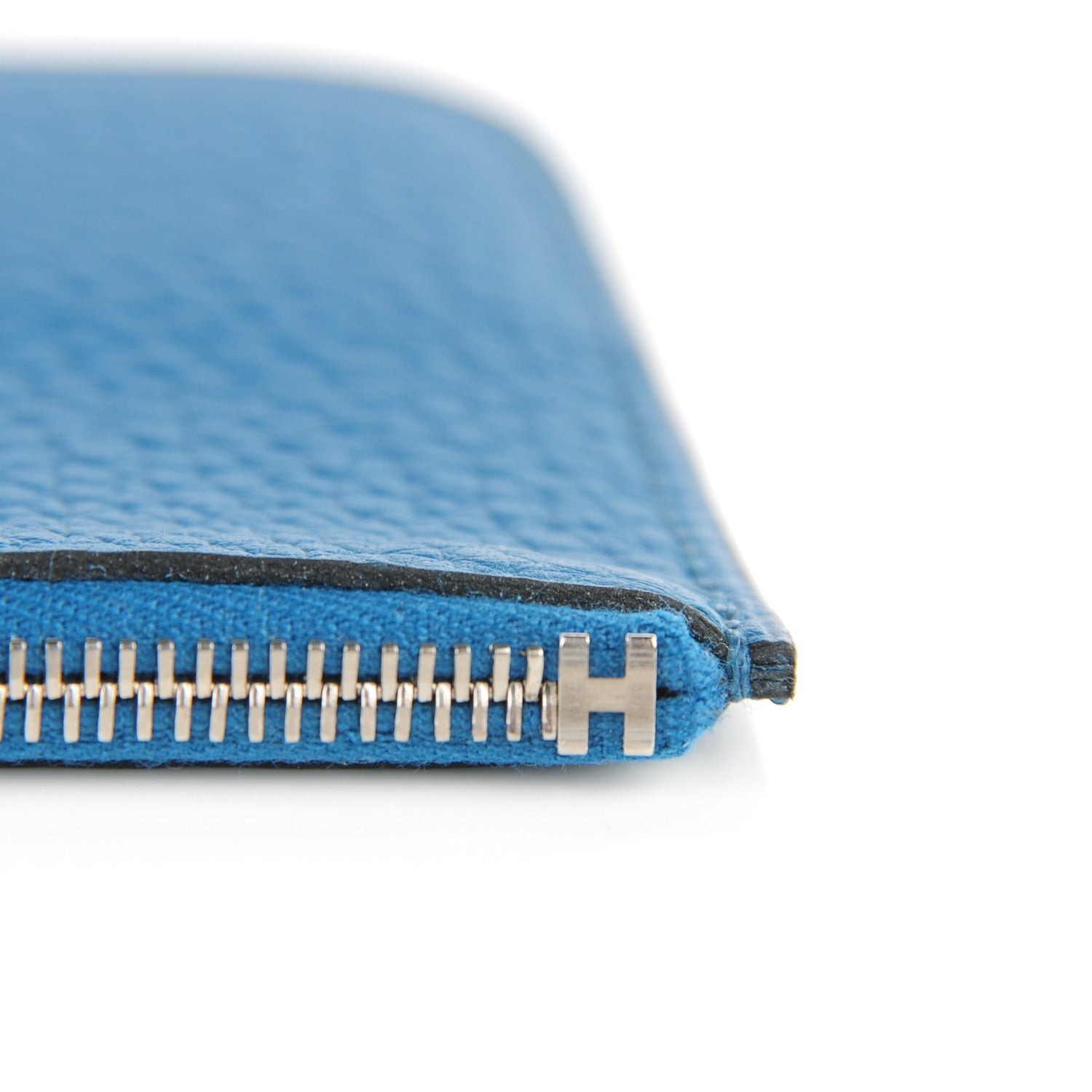 Hermes Togo Dogon Duo Wallet Bleu de Galice 8 of 9