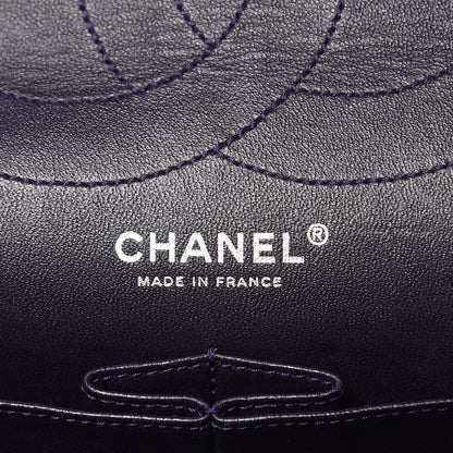 Chanel Aged Calfskin Quilted 2.55 Reissue 227 Flap Dark Purple 8 of 12
