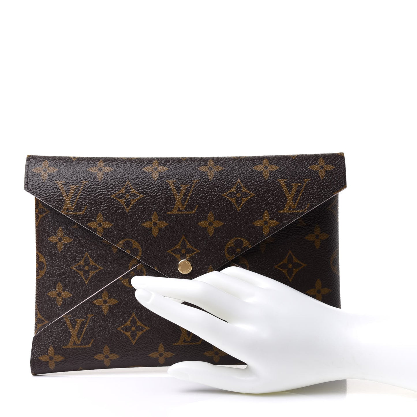Monogram Large Kirigami Pochette Insert Rose Ballerine