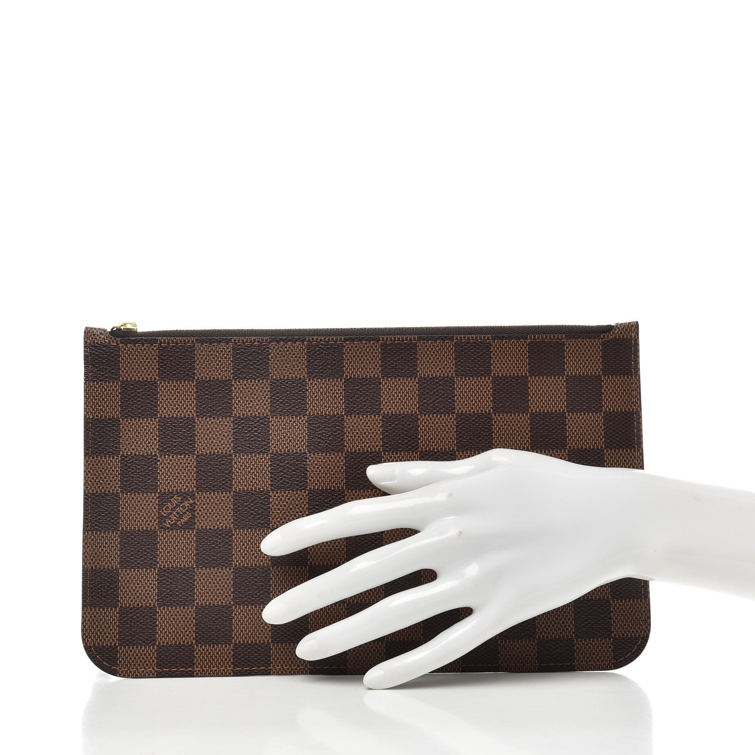 Louis Vuitton Damier Ebene Neverfull MM GM Pochette 2 of 6