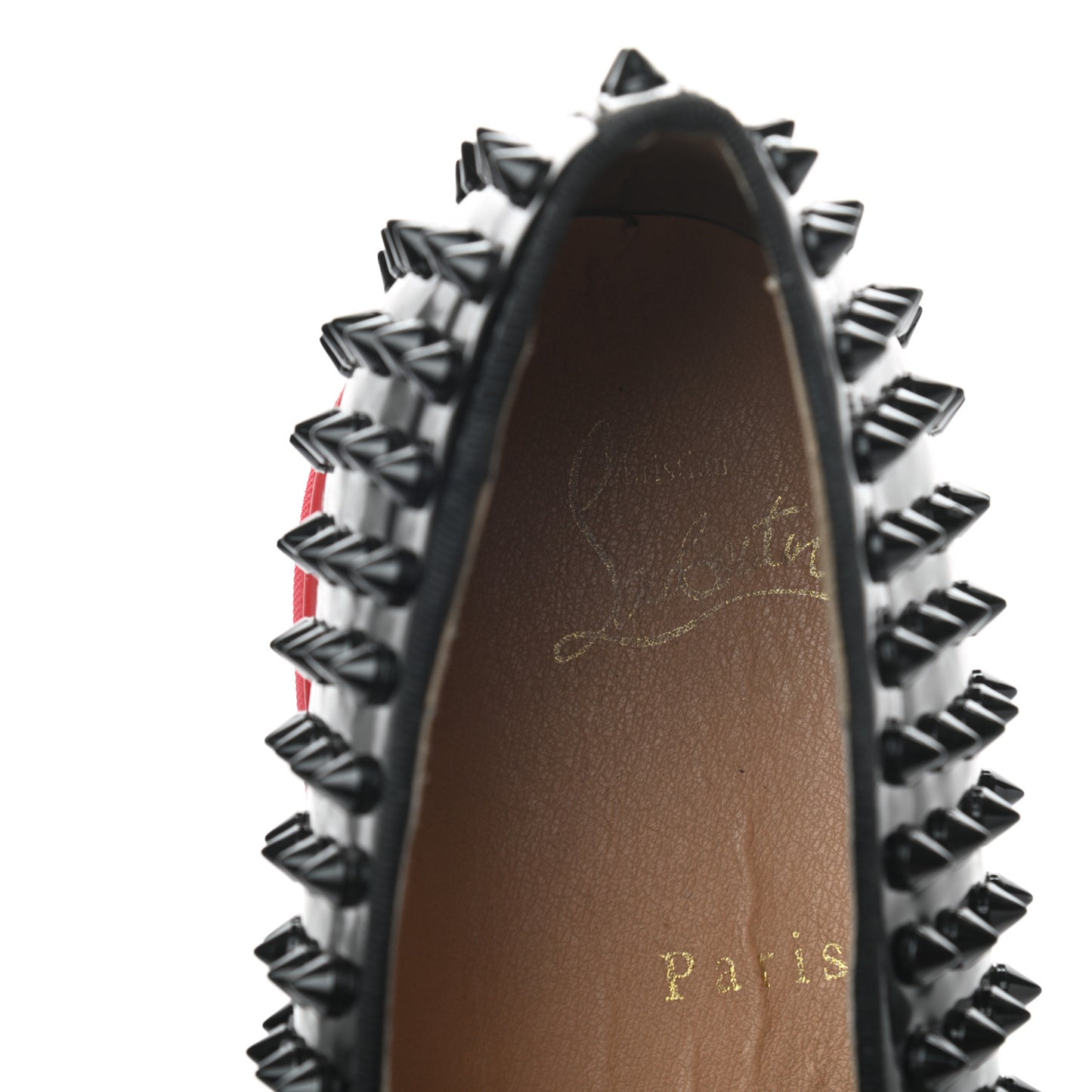 Patent Spikes Mens Roller Boat Flats 45 Black