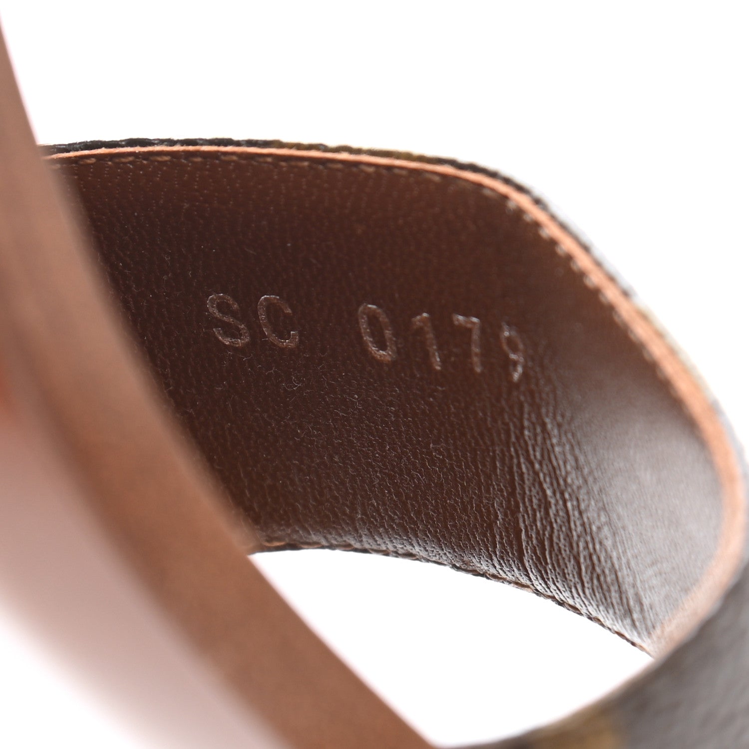 Louis Vuitton Calfskin Monogram Passenger Sandals 38.5 Cognac 8 of 10