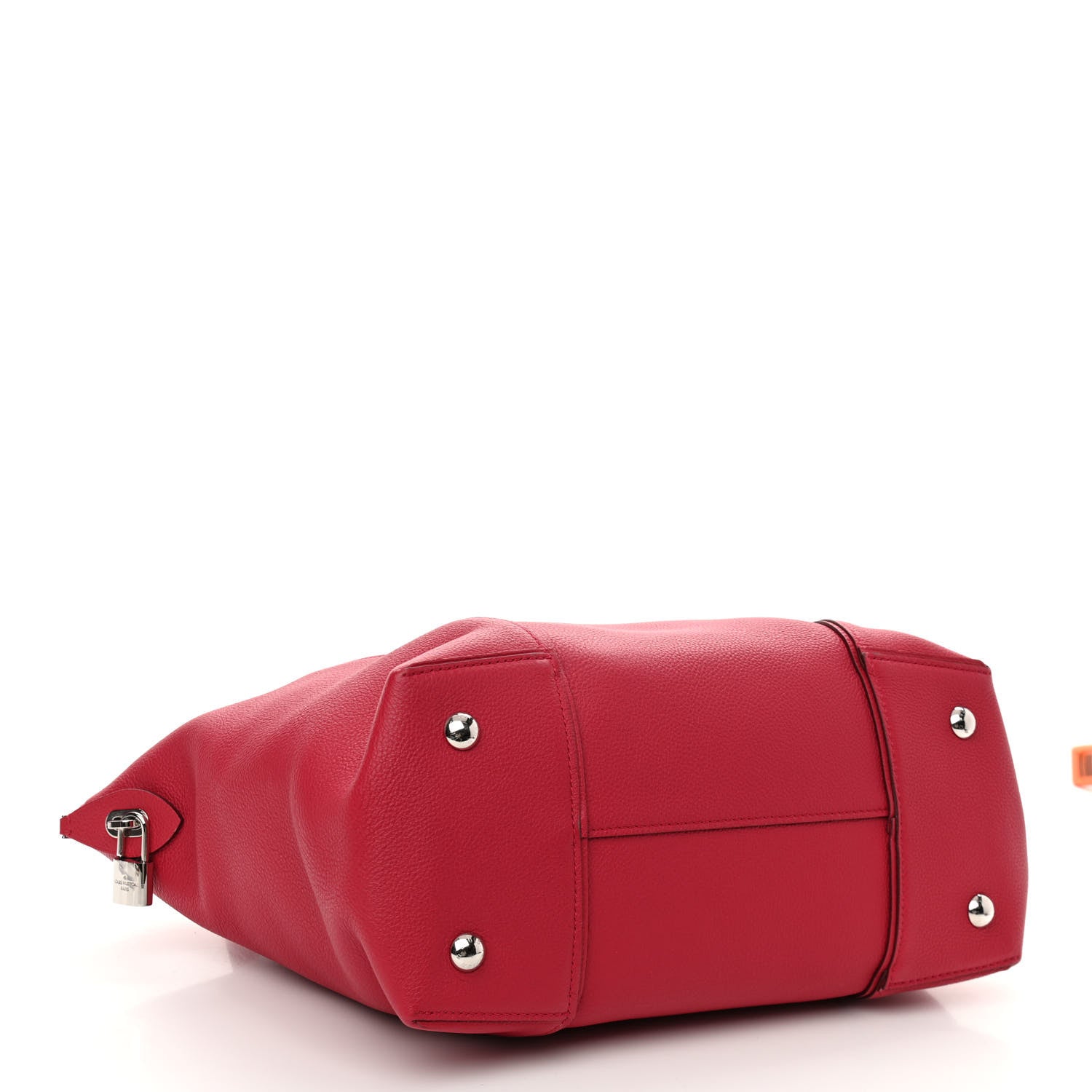 Louis Vuitton Veau Cachemire Soft Lockit MM Framboise 4 of 9
