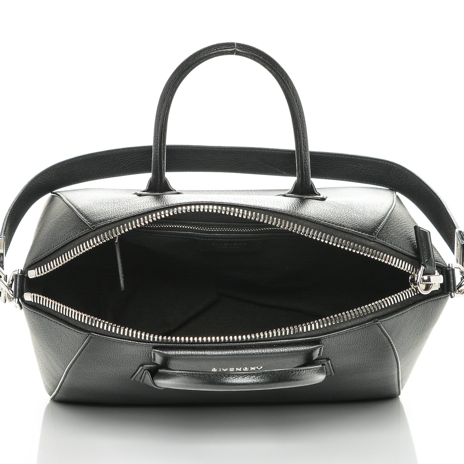 Givenchy Sugar Goatskin Medium Antigona Black 6 of 8