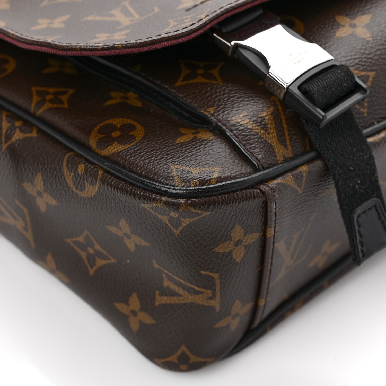Louis Vuitton Monogram Macassar Clarence Messenger 9 of 10
