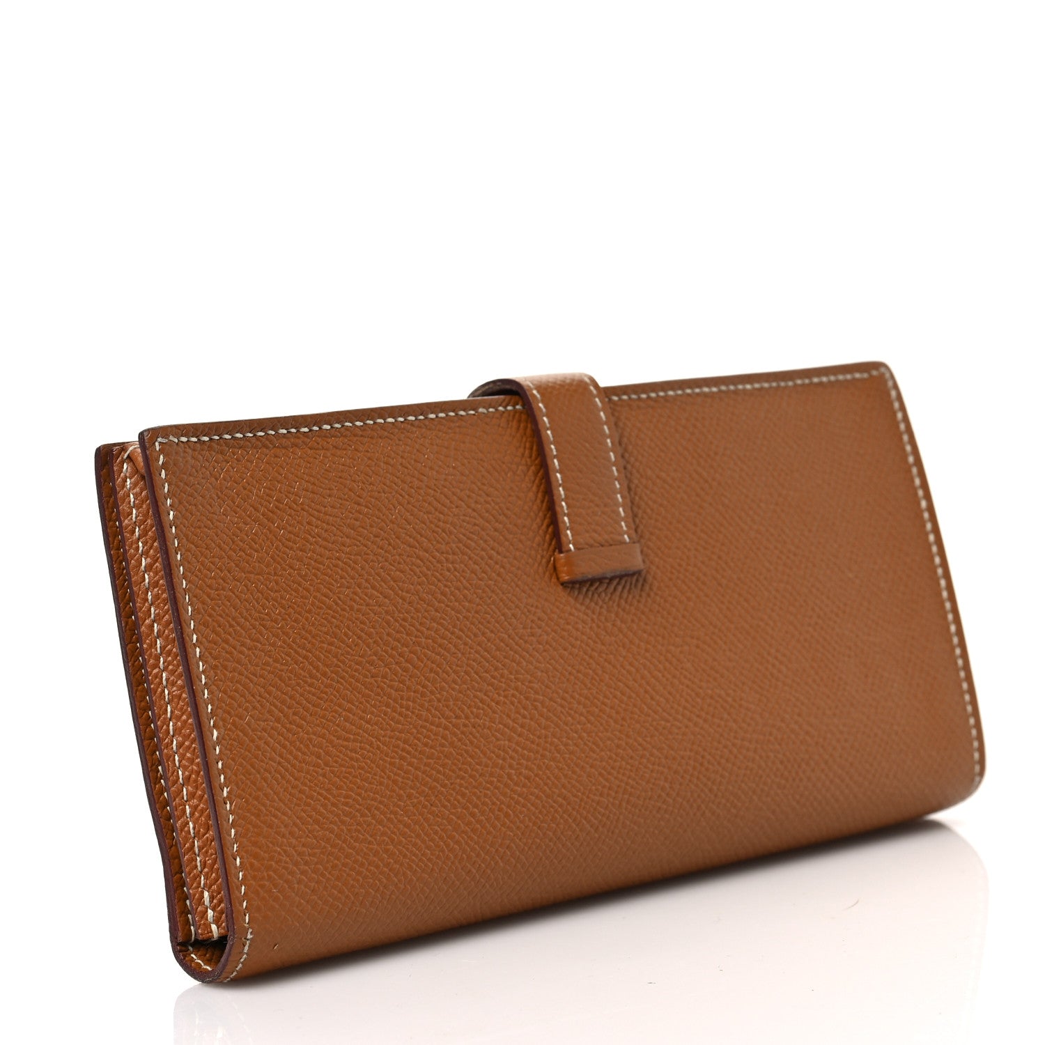Hermes Epsom Bearn Gusset Wallet Gold 3 of 6
