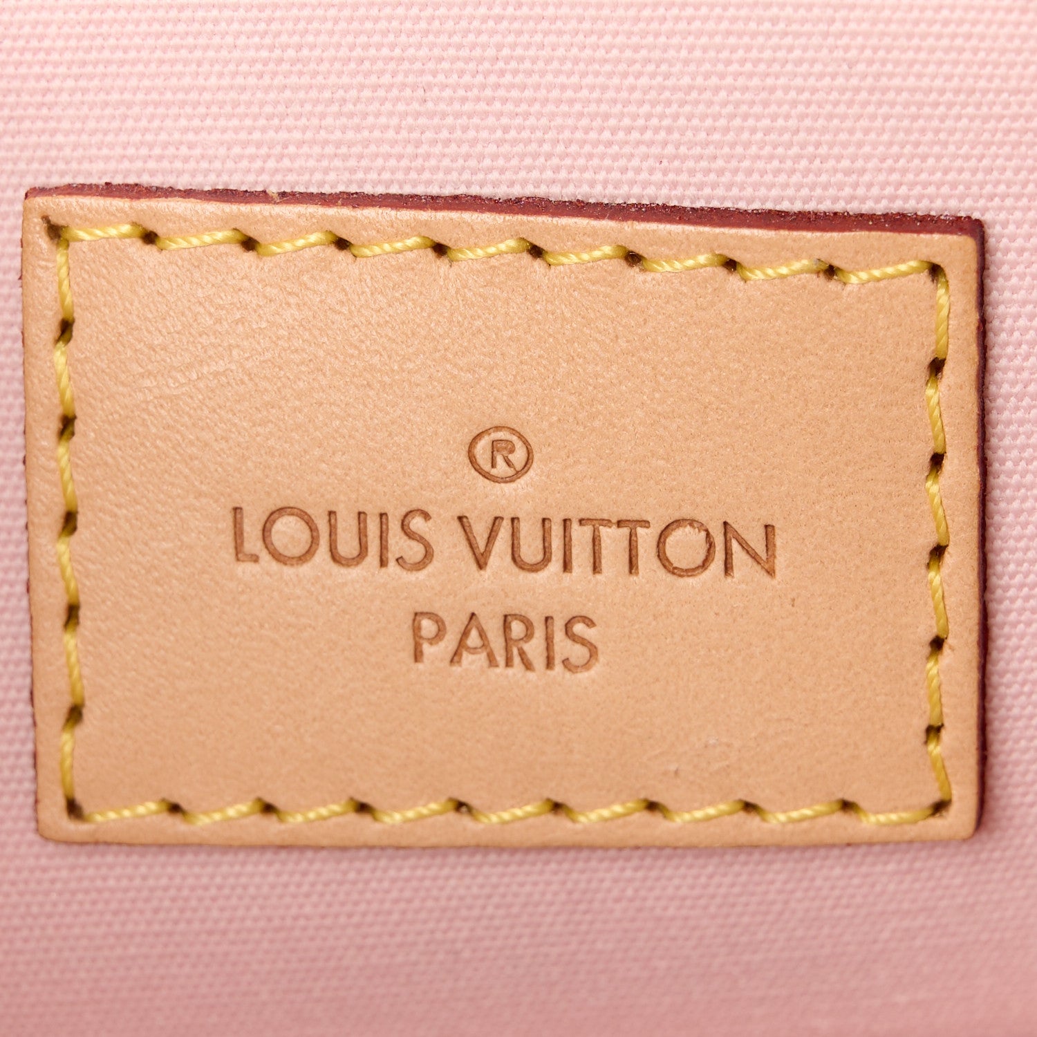 Louis Vuitton LOUIS VUITTON Vernis Alma BB Rose Ballerine 6 of 12