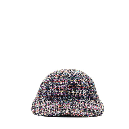 Chanel Tweed Cap Hat Multicolor 2 of 5