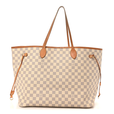 Damier Azur Neo Neverfull GM Rose Ballerine