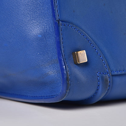 Celine Smooth Calfskin Mini Luggage Royal Blue 16 of 28
