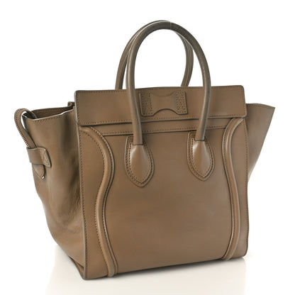 Celine Smooth Calfskin Mini Luggage Camel 2 of 11