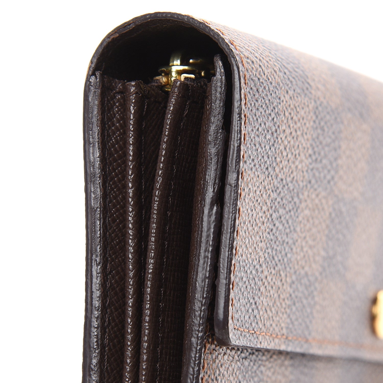Louis Vuitton Damier Ebene Sarah Wallet 9 of 12