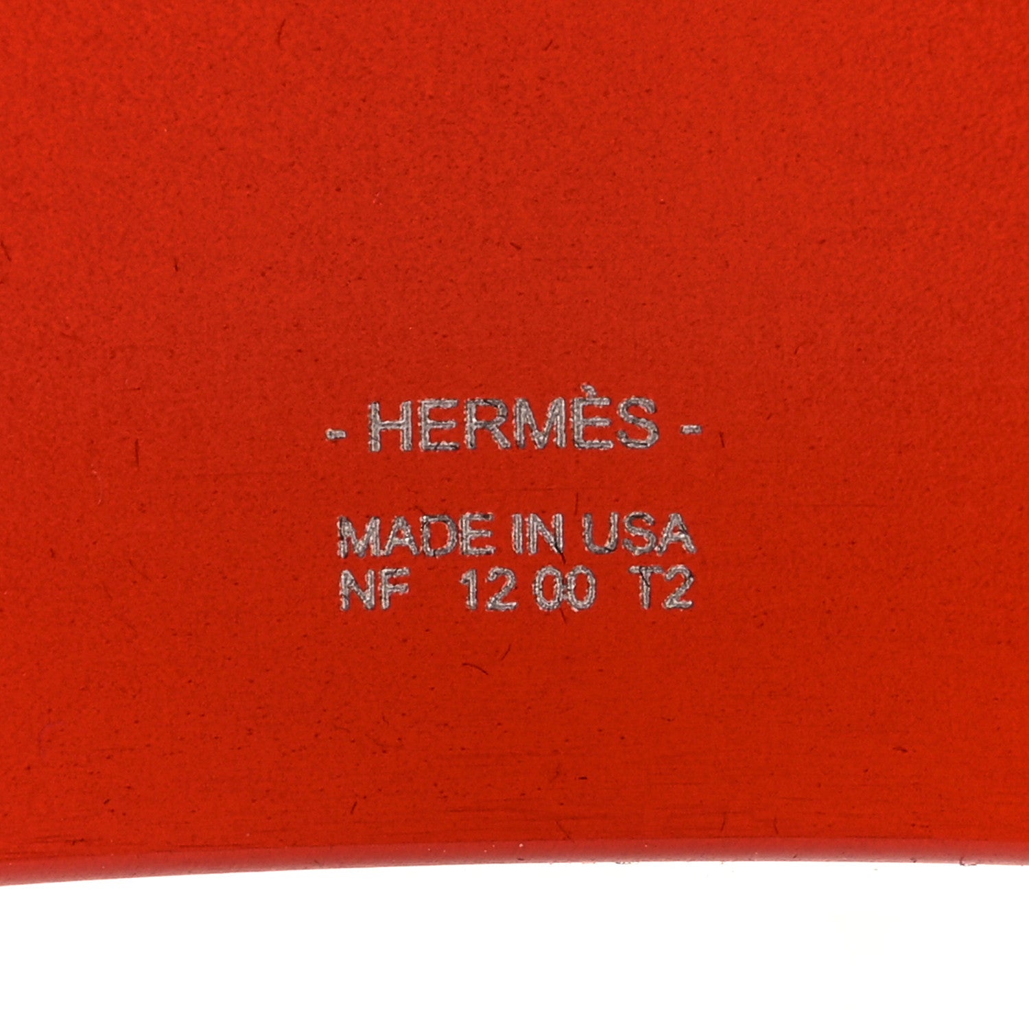 Hermes Aluminium Sunset Collier De Chien CDC Bracelet Rouge H 4 of 5