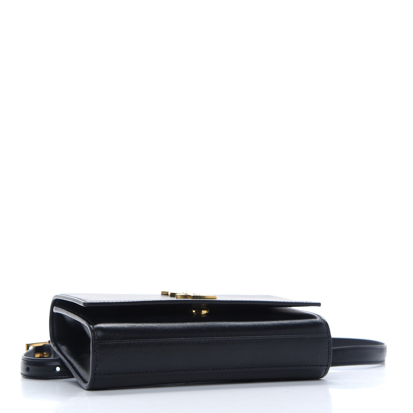 Smooth Calfskin Monogram Kate Belt Bag Black