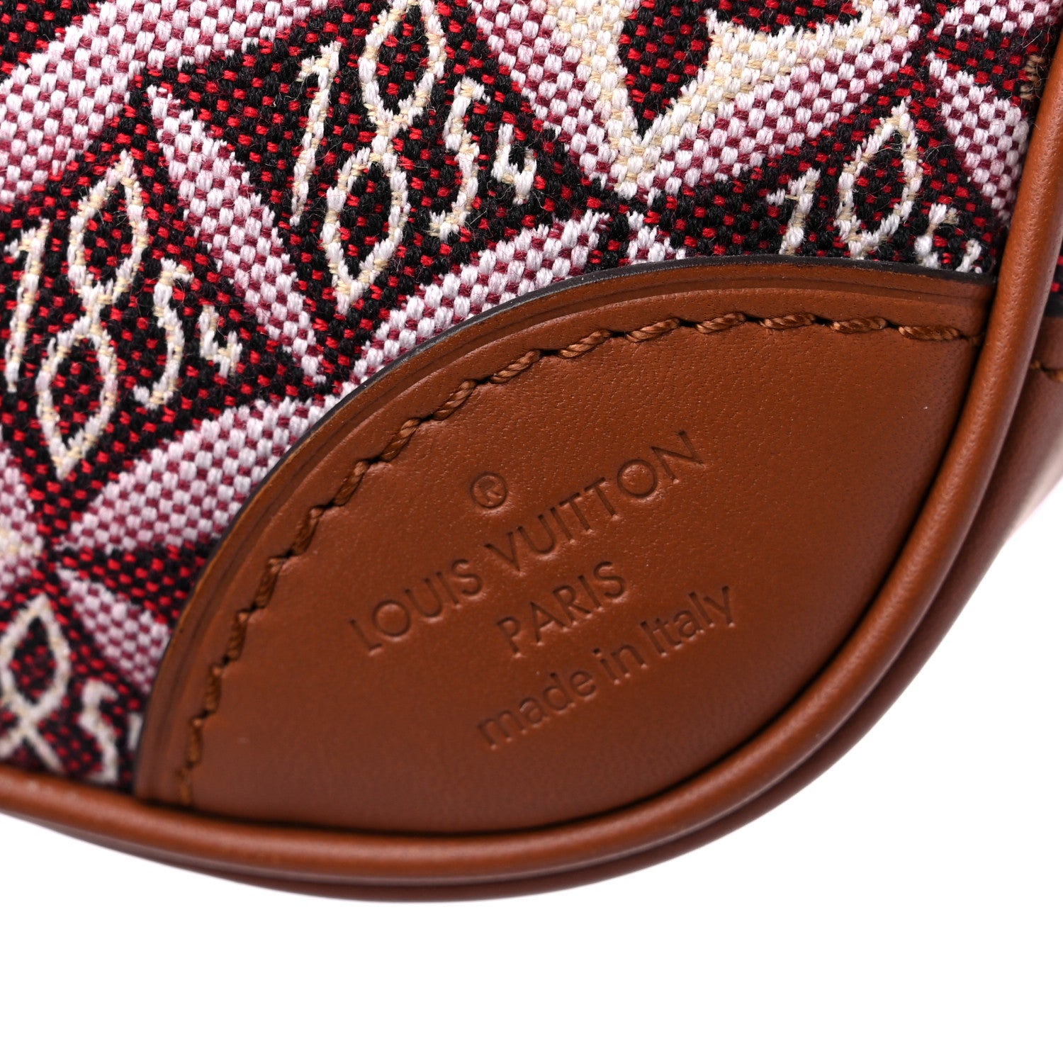 Louis Vuitton Jacquard Since 1854 Mini Deauville Bordeaux 8 of 10