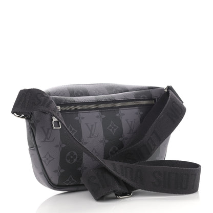 Louis Vuitton X NIGO Monogram Eclipse Stripes LV Heart Modular Sling Bag 3 of 11