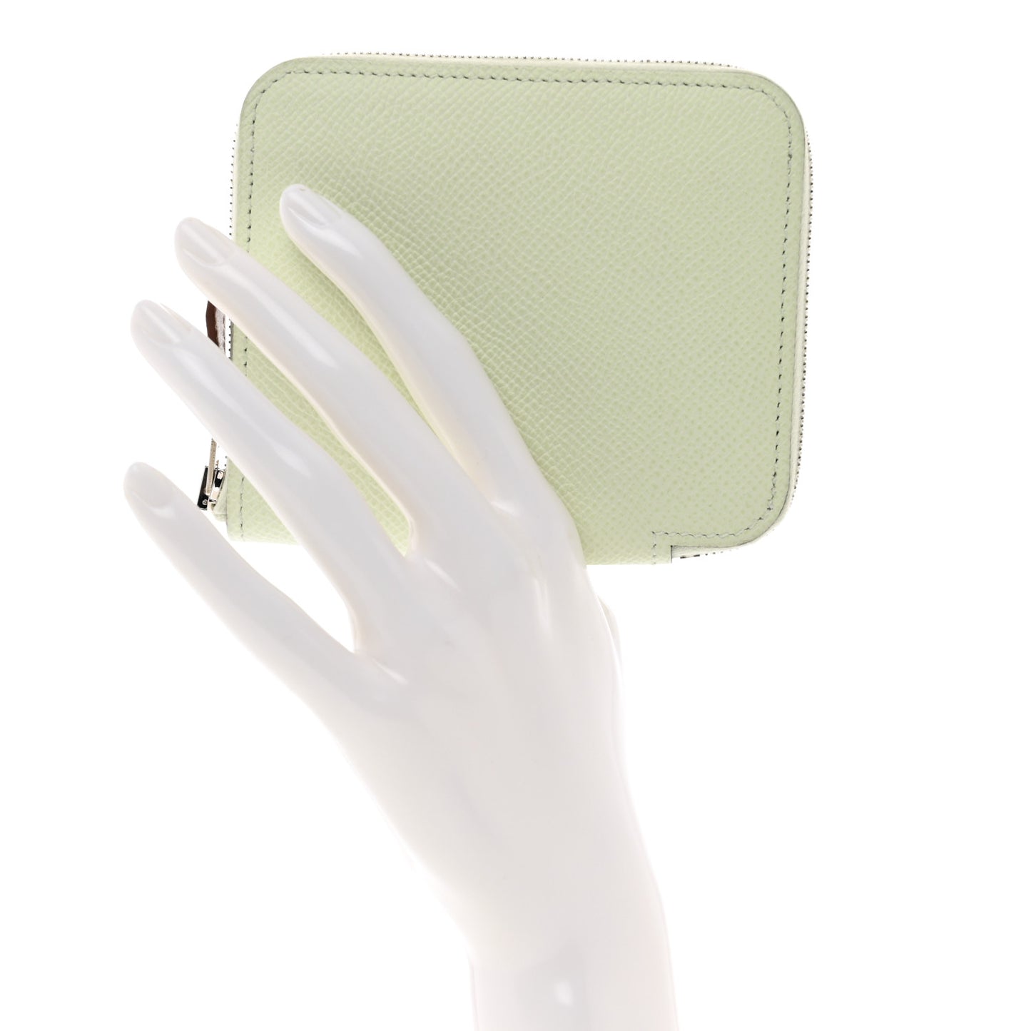 Epsom Silk'In Compact Wallet Vert Fizz
