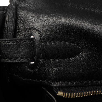 Hermes Swift Kelly Retourne 25 Black 19 of 34