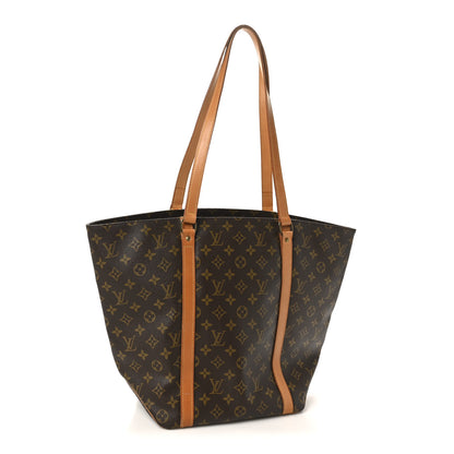 Louis Vuitton Monogram Sac Shopping Tote 3 of 9