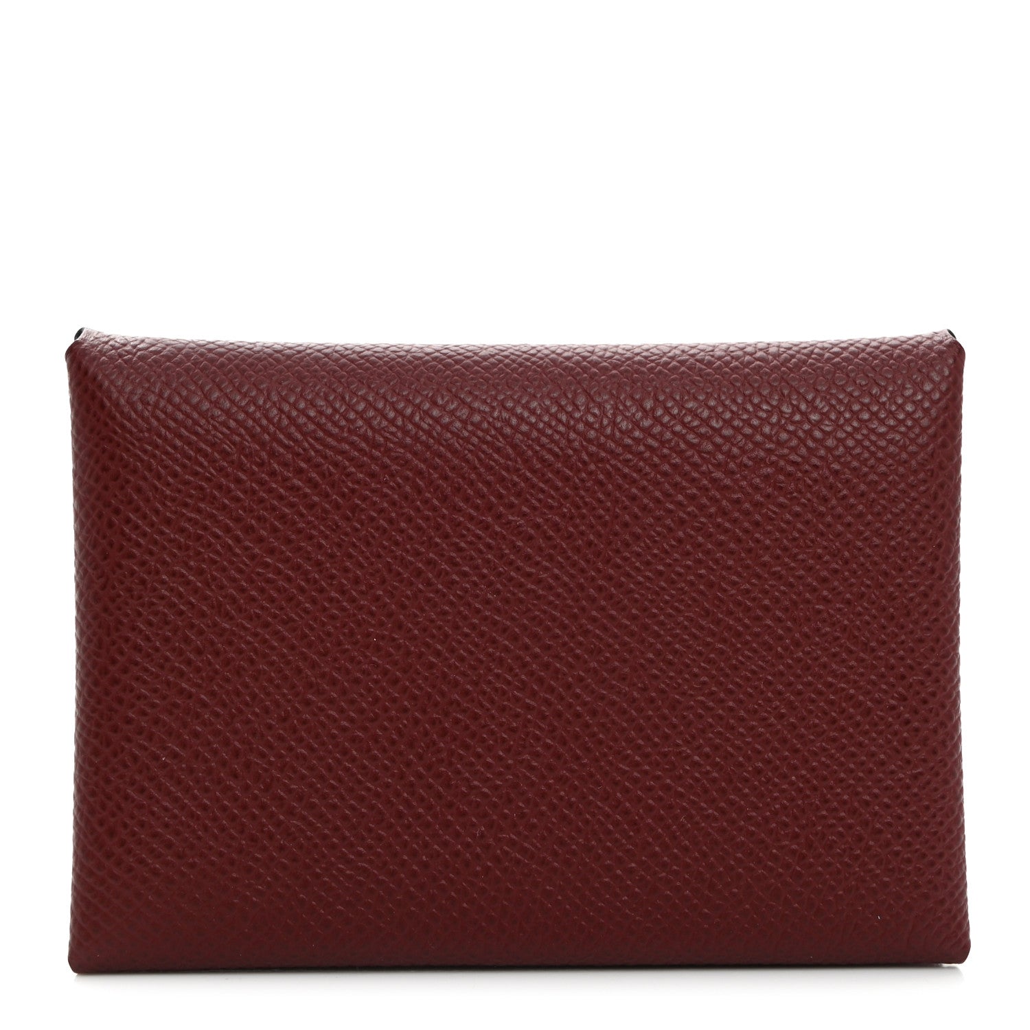 Hermes Epsom Calvi Duo Card Case Rouge H 1 of 8