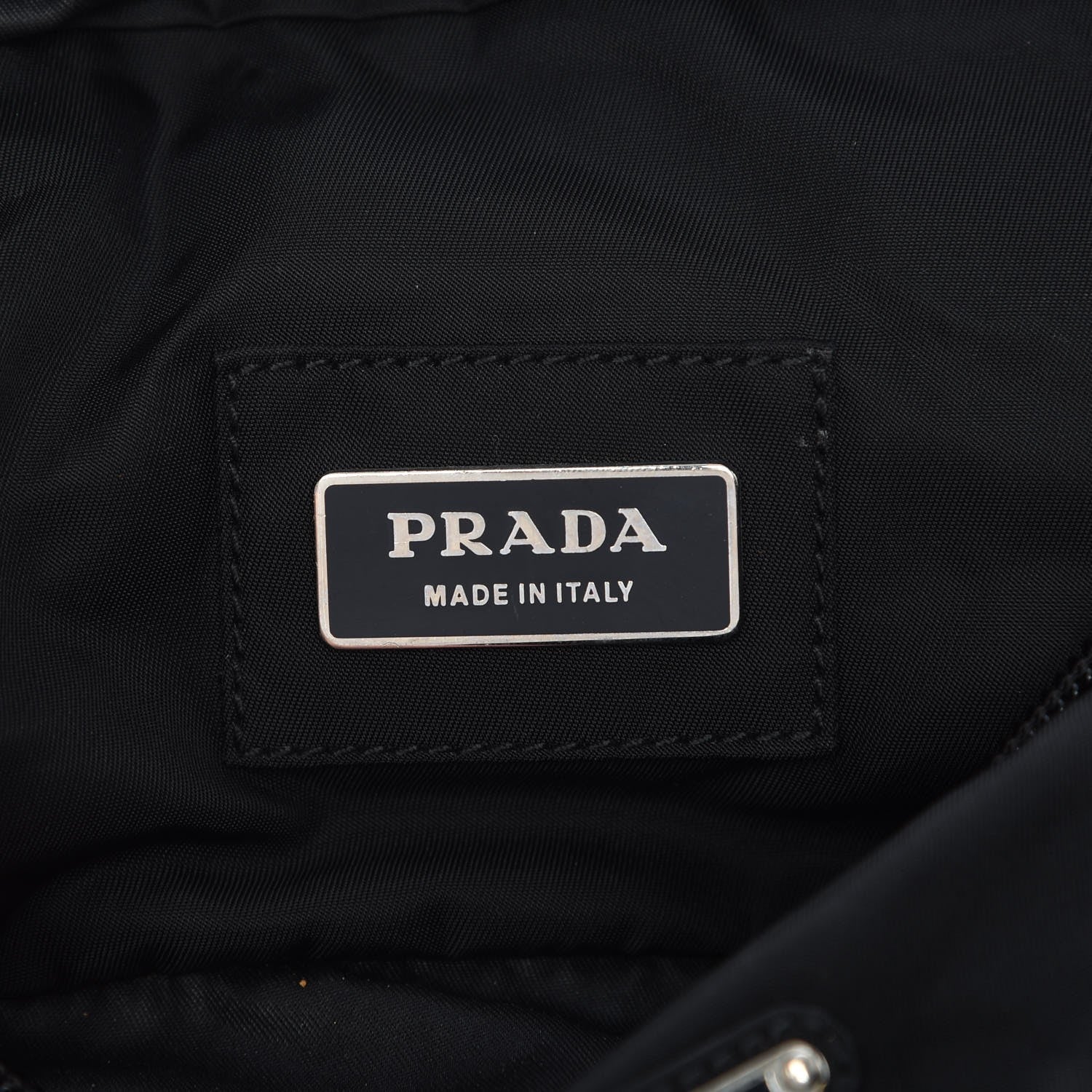 Prada Tessuto Nylon Montagna Belt Bag Black 8 of 10