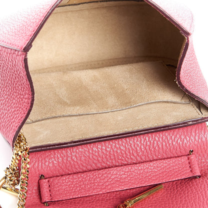 Chloe Grained Lambskin Mini Drew Shoulder Bag Dreamy Pink 5 of 7