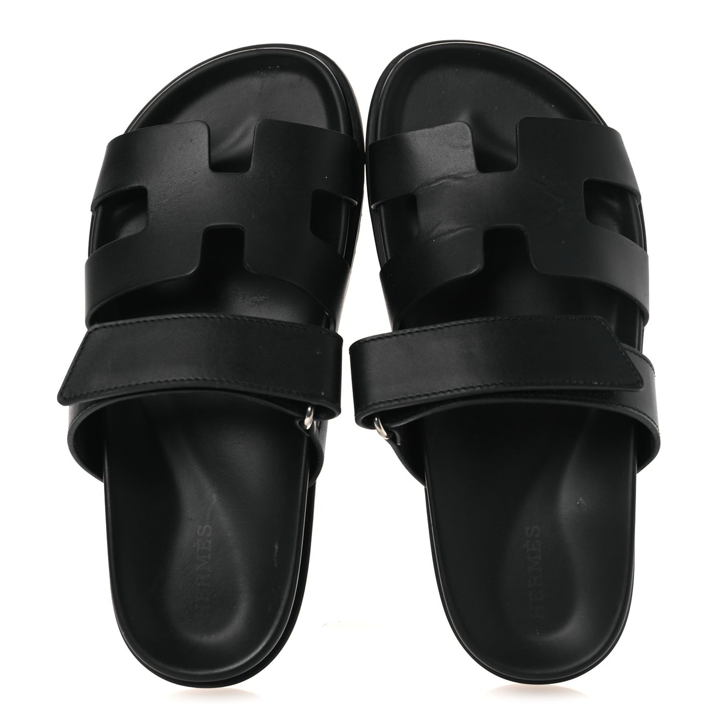 Calfskin Womens Chypre Sandals 37 Black