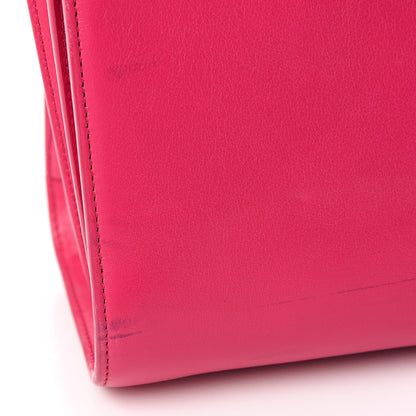 Saint Laurent Calfskin Nano Sac De Jour Lipstick Fuchsia 11 of 13