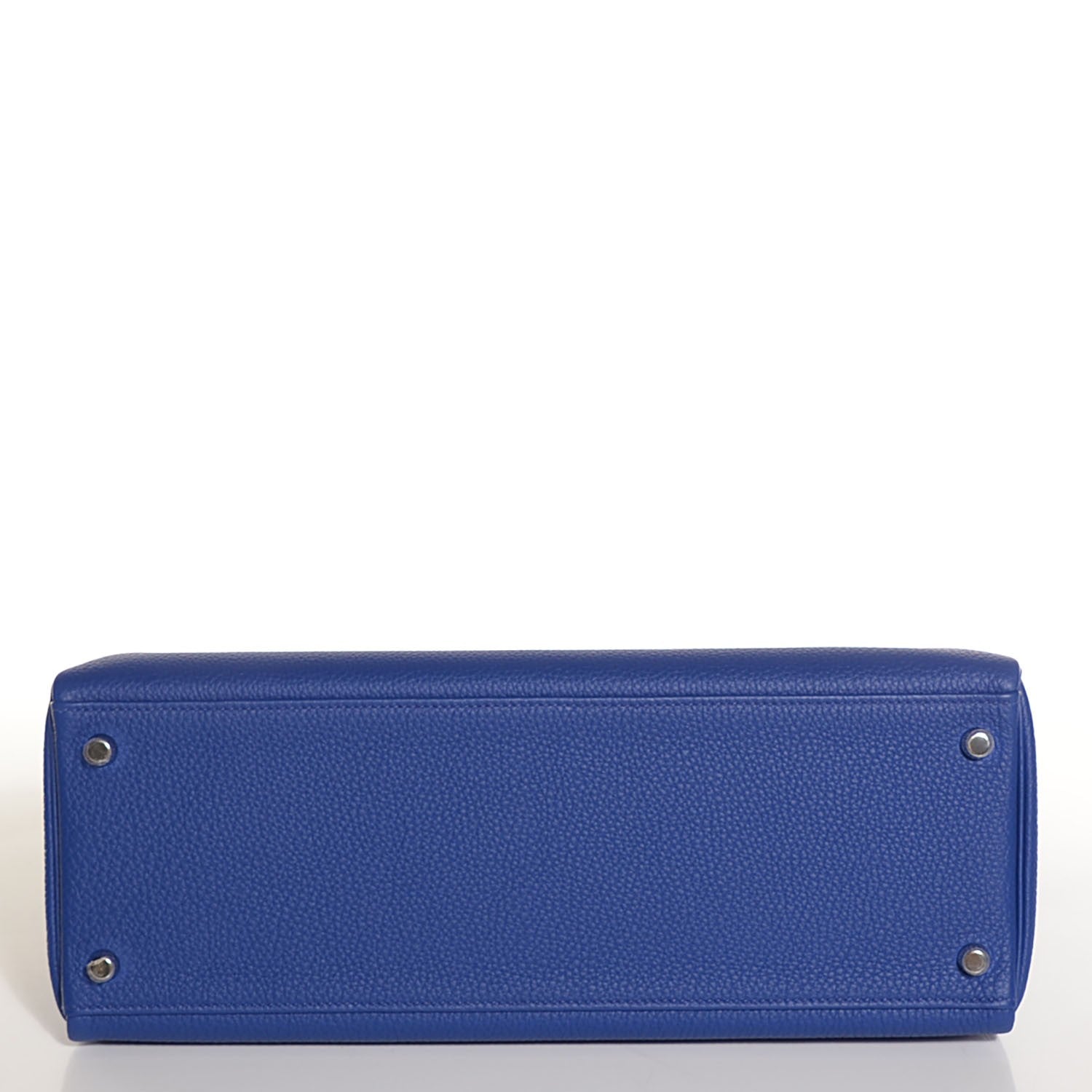 Hermes Togo Kelly Retourne 35 Bleu Electrique 7 of 28