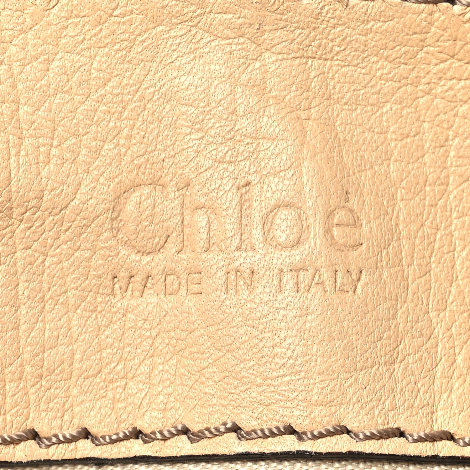 Chloe Sheepskin Medium Plexo Paddington Dome Satchel Sable 6 of 10