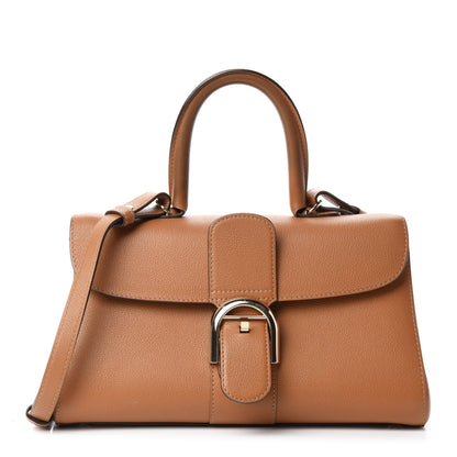 Delvaux Calfskin Mini Brillant East West Satchel Natural 1 of 12